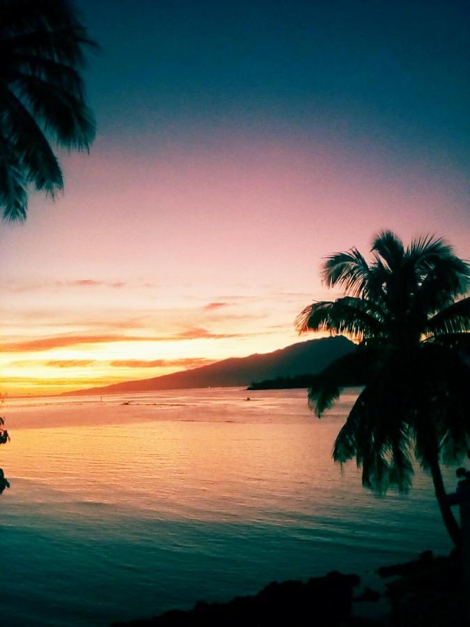 Bungalow Vue Lagon 180 Degre, La Maison Bleue Moorea Buitenkant foto