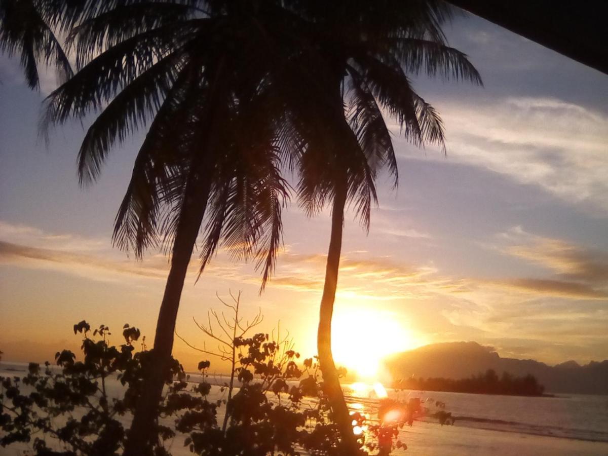 Bungalow Vue Lagon 180 Degre, La Maison Bleue Moorea Buitenkant foto